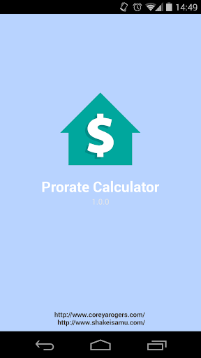 【免費工具App】Prorate Calculator-APP點子