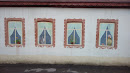 Painted Windows Of The Little House