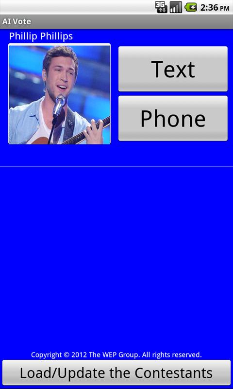 A.I. Vote Screen 3