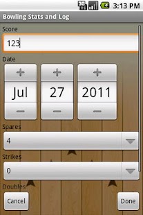 Bowling Stats and Logger Screenshots 3