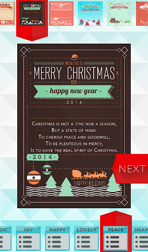 【免費工具App】Christmas Mail Cards-APP點子