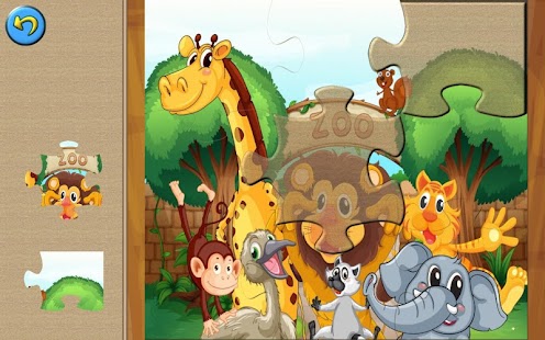 Zoo Animal Puzzles for Kids