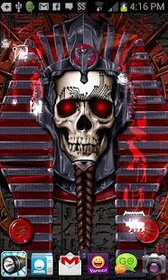 Lastest Undead Pharaoh Skull Wallpaper APK