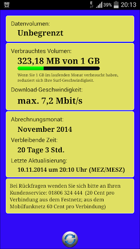 Congstar Telekom Datennutzung