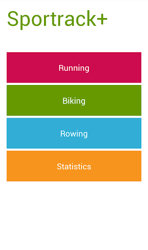 Sportrack + Calories Counter