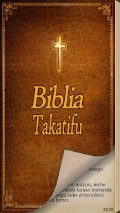 Biblia Takatifu. Swahili Bible
