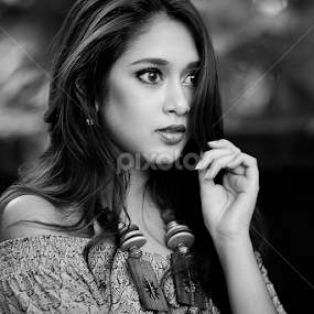 eyes by Irsya Irsya - Black & White Portraits & People