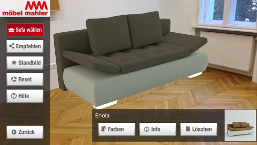 Mahler Sofas Augmented Reality