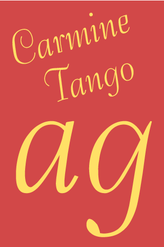 【免費個人化App】Carmine Tango FlipFont-APP點子