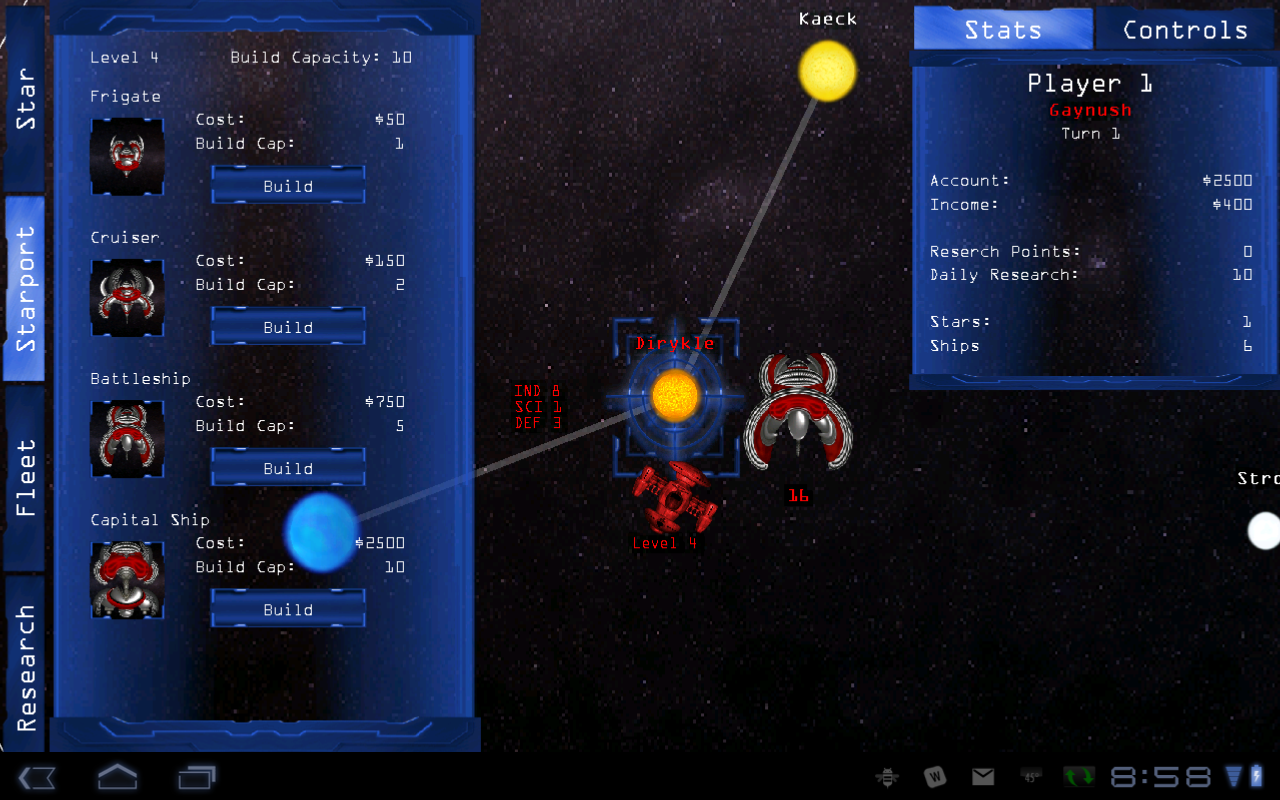    Galaxy War: Star Colony Wars- screenshot  