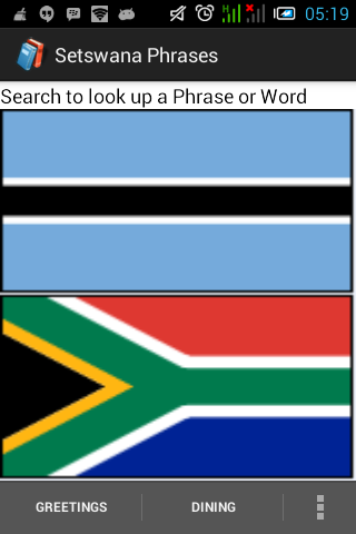 Setswana Phrases