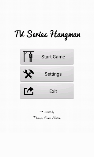 TV Series Hangman Free