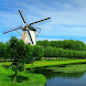Windmill Village Live Wallpape