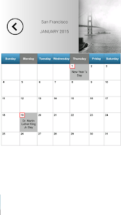 California Calendar 2015 Screenshots 1
