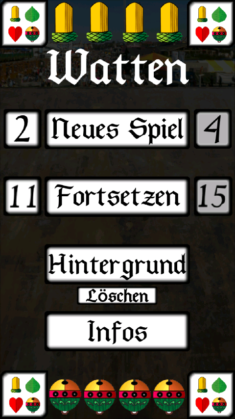 Kartenhimmel - Spielesammlung Screen 2