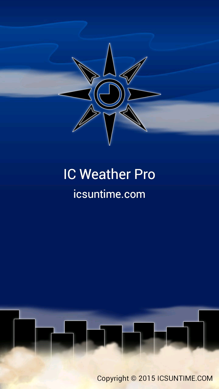 IC Weather Pro Screen 1