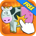 Matching game for toddler Free icon