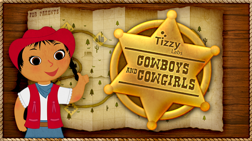 【免費教育App】Tizzy Cowboys and Cowgirls-APP點子