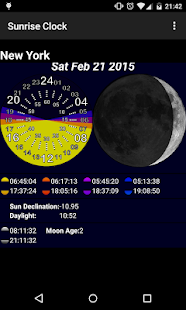 Free Sunrise Clock Widget APK