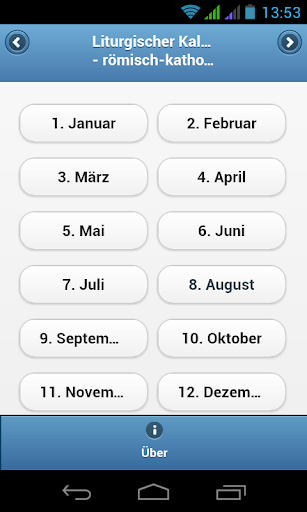 Liturgischer Kalender 2014