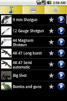 Cool Gun Ringtones APK Screenshot Thumbnail #1