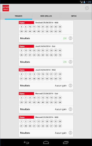 【免費娛樂App】Résultats Keno-APP點子