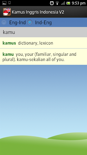 XamuX - Kamus Indonesia Inggris