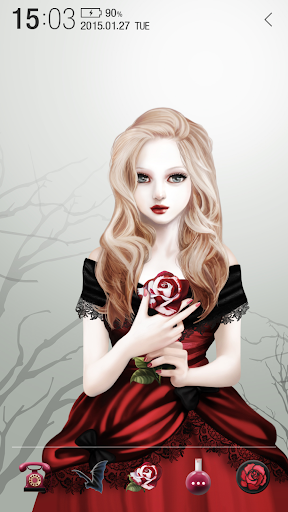 Vampire Rose Atom Theme