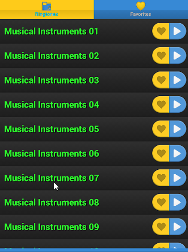 Musical Instruments Sound