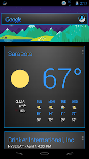 KRUSHED BLUE CM11 THEMECHOOSER - screenshot thumbnail