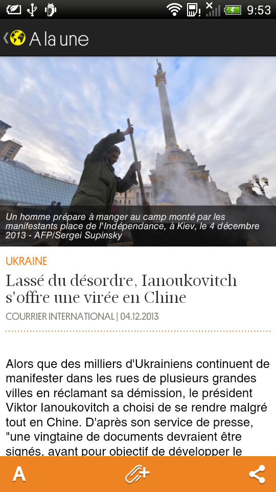 Courrier international Screen 3