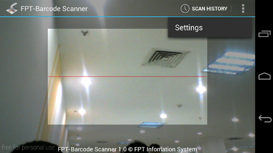 FPT-Barcode Scanner Screenshots 0