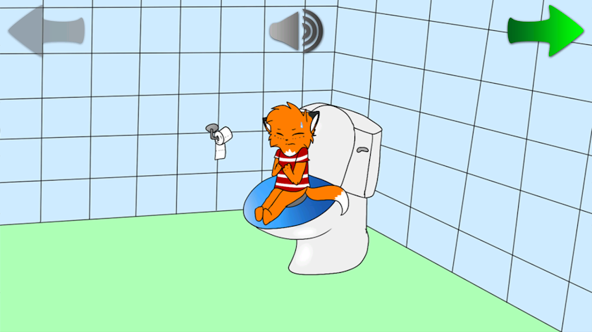 Finn Fox is potty training Screen 2