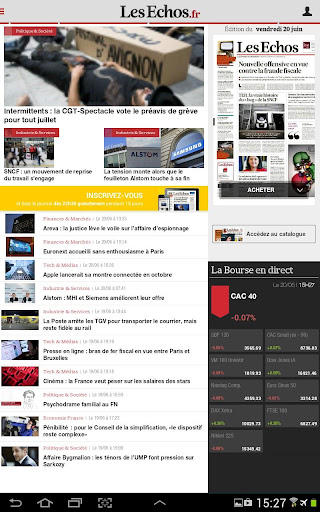 【免費新聞App】Les Echos-APP點子