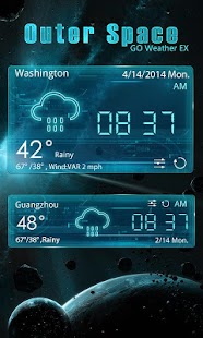 OUTERSPACE THEME GO WEATHER EX