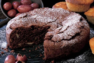 Easy chocolate brownie cake