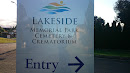 Lakeside Cemetery Entrance 