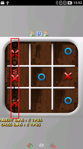 Tic-tac-toe over Bluetooth