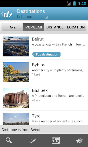 Lebanon Guide by Triposo