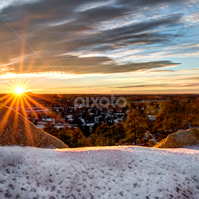 Private Perch by Max Moorman - Landscapes Sunsets & Sunrises