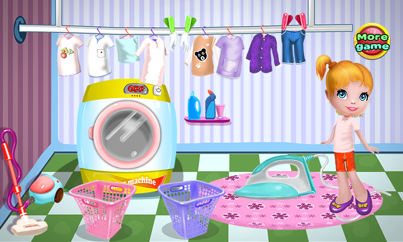   Jogos de limpeza para meninas: captura de tela 