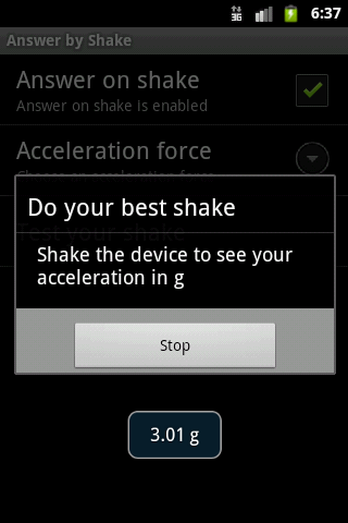 Answer by Shake Screen 3