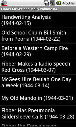 【免費音樂App】Fibber McGee & Molly OTR Vol 4-APP點子