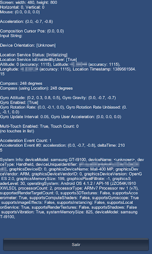 Hardware and Sensors report