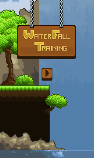 WaterFall Training: Pixel Game