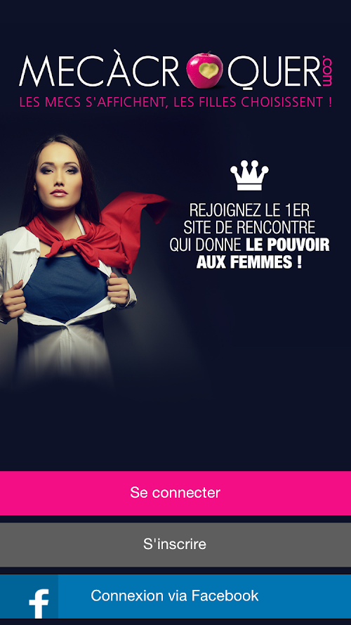 Android application Mec A Croquer - Rencontres screenshort