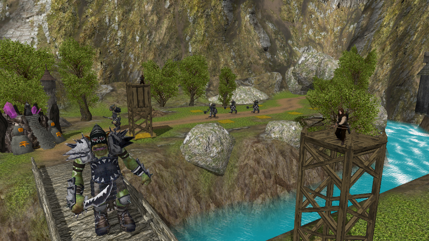 Orcs vs Mages and Wizards FREE Screen 3