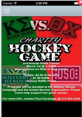 Theta Chi Hockey Game