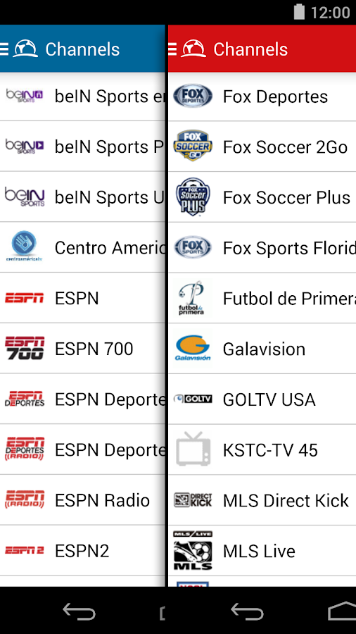 Live Soccer TV broadcast guide Android Apps on Google Play