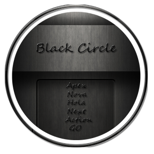 BLACK CIRCLE FREE APEX/GO/ADW.apk 2.0.0